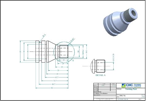 cnc turning drawing pdf